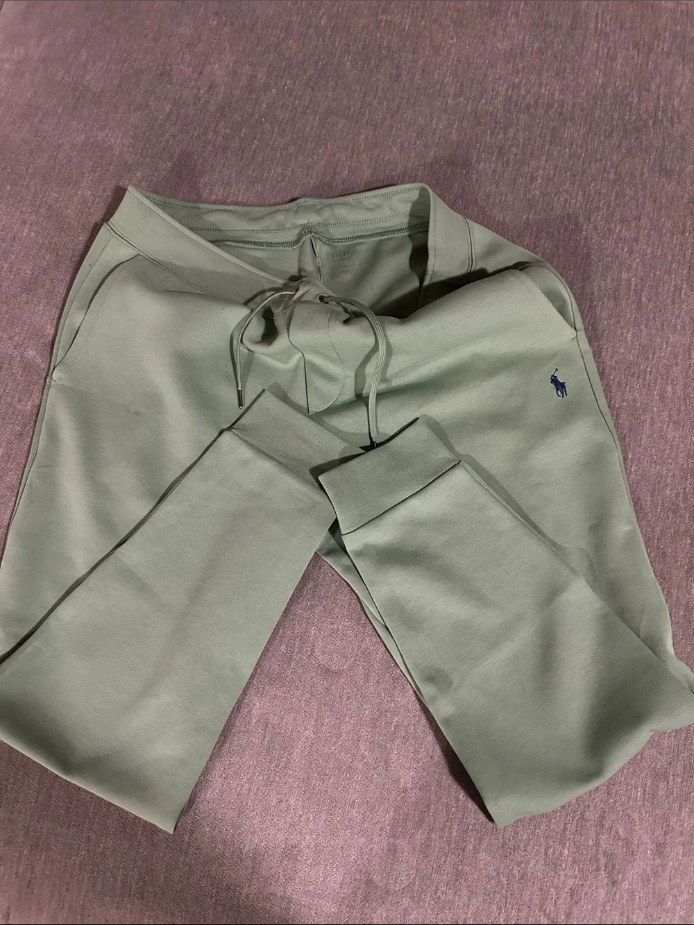 Polo by Ralph Lauren Men's Sage Green Jogger Sweatpants
